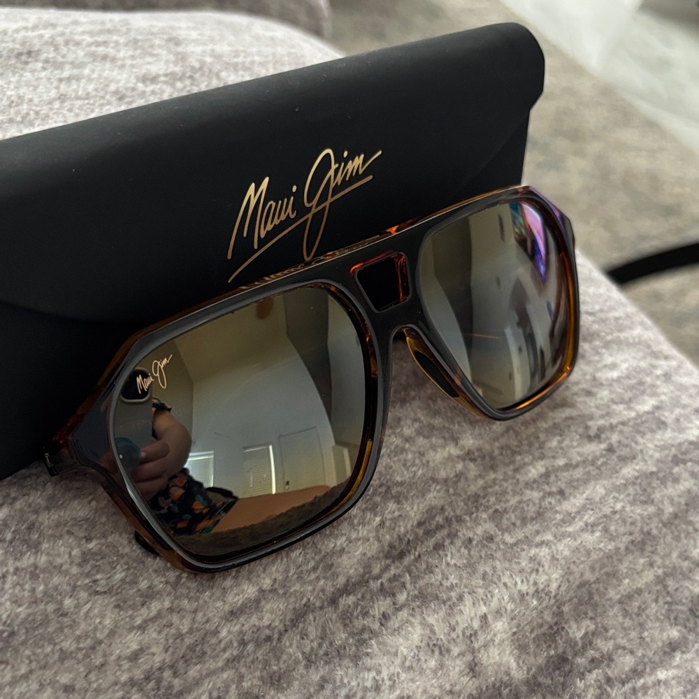 Maui Jim Tortoise Frame Sunglasses